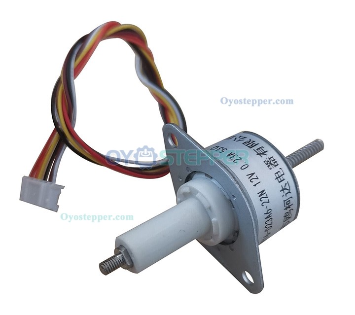Oukeda PM Permanent Magnet Linear Stepper Motor 15 Deg 0.23A 4 Phase Φ25x16mm